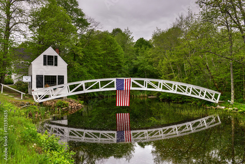 Somesville, Mount Desert Island Footbridge photo