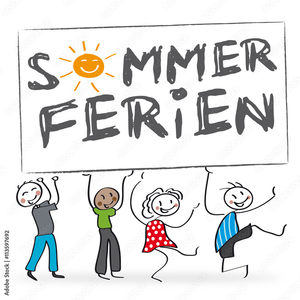 Somerferien - glückliche Kinder Somerferien - glückliche Kinder