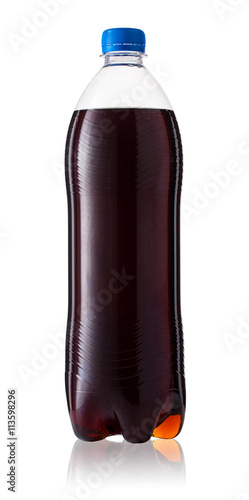 Plastic cola bottle