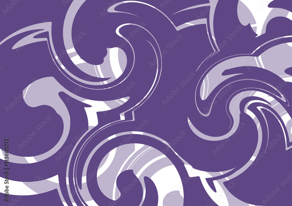 Obraz premium Abstract background with purple swirl pattern