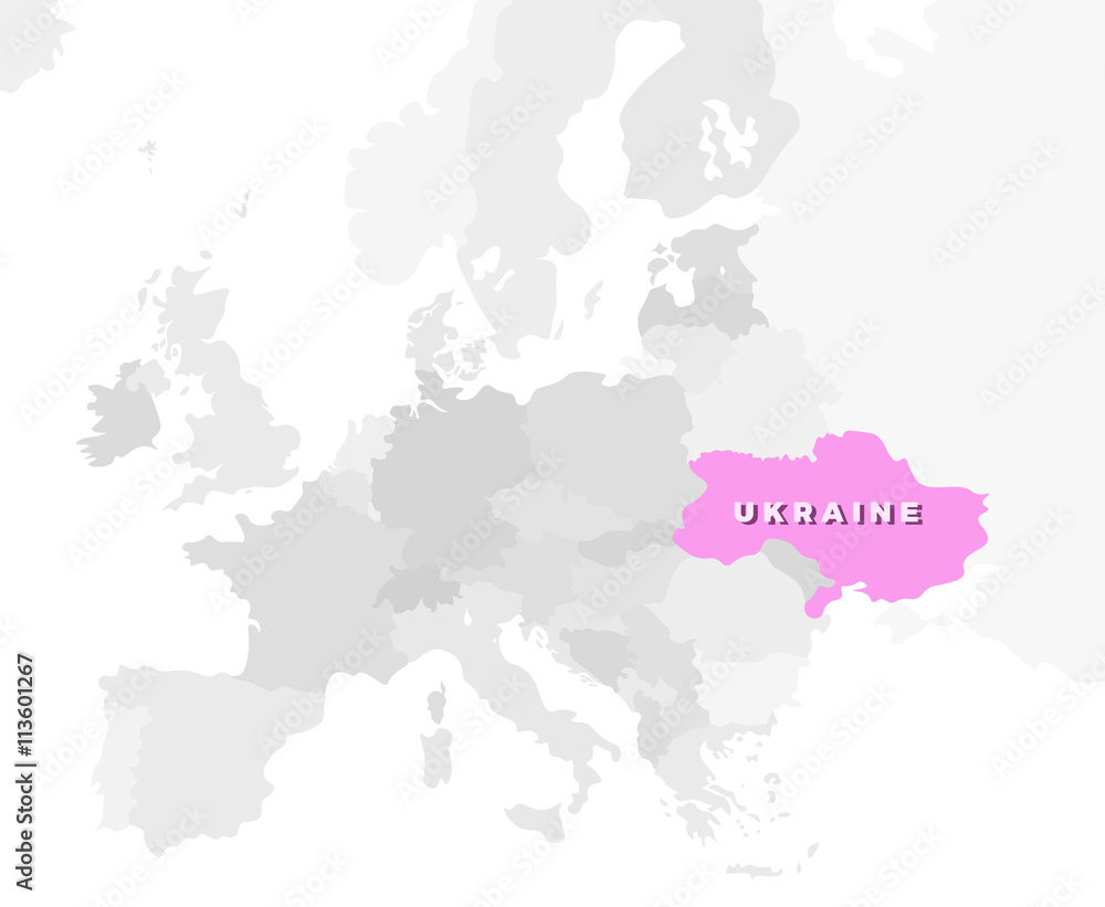 Ukraine Location Map