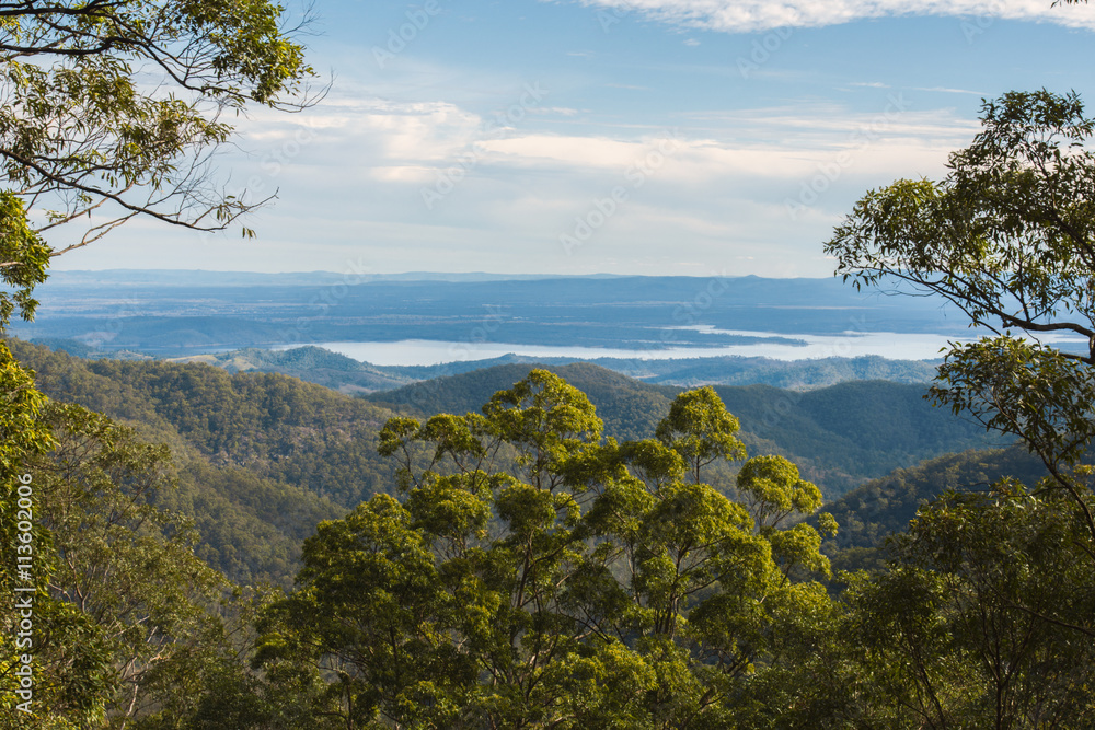 Westridge outlook in Mount Nebo. Including mountains, hills and skyline.