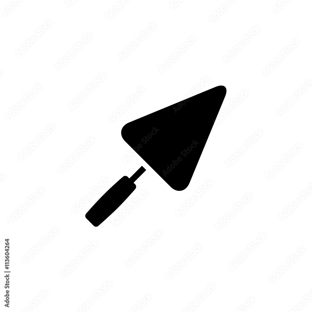 Trowel icon. Vector illustration Trowel icon. Vector illustration