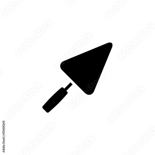 Trowel icon. Vector illustration