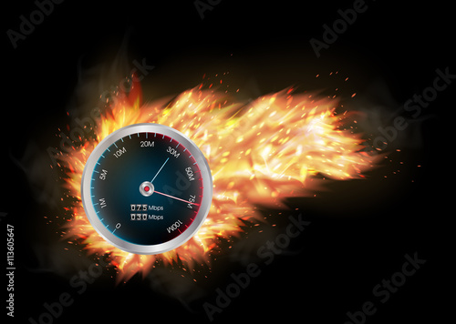 internet speed test meter