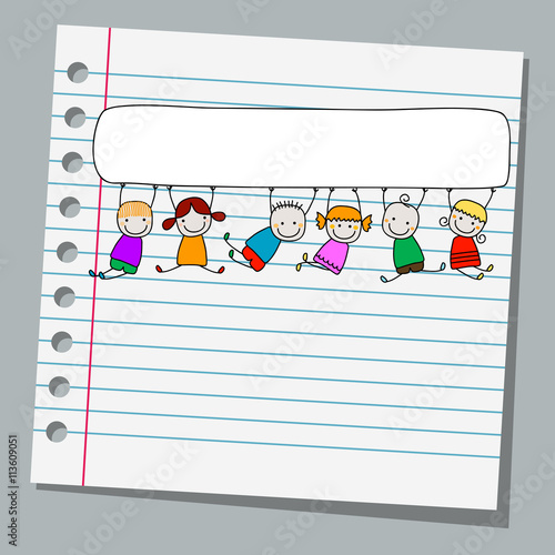 notebook paper kids