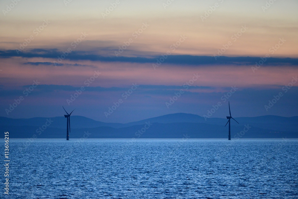 Offshore wind turbines, Ireland