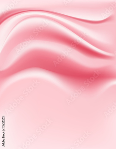 sweet creamy and silky abstract pink background. vector