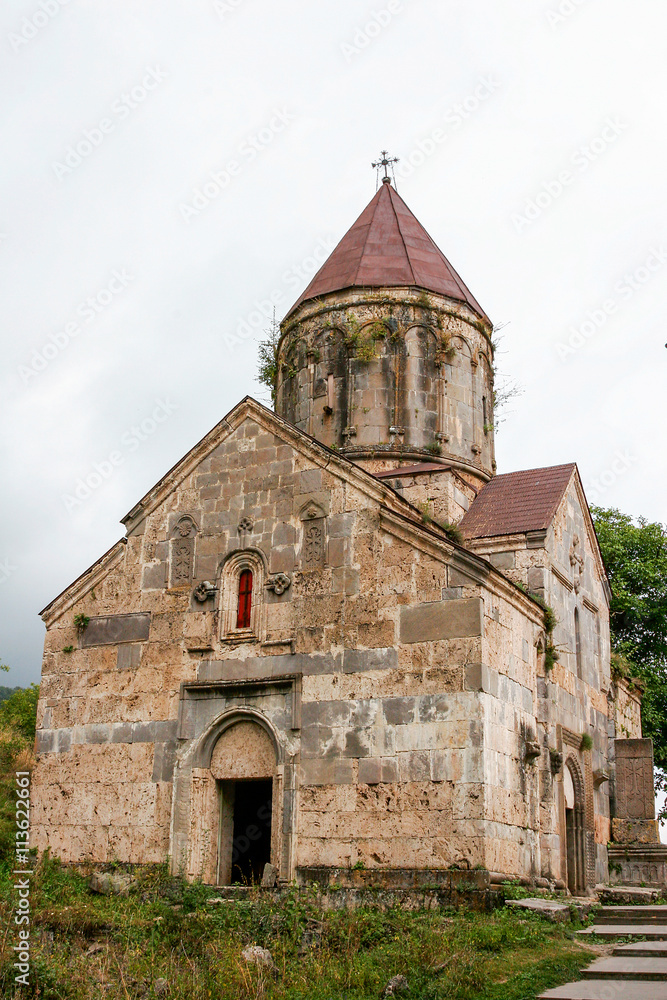 Renovated  Armenian church of Surb Grigor of Haghartsin monaster