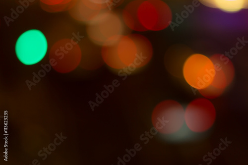 Blurred image of lights © akkalak