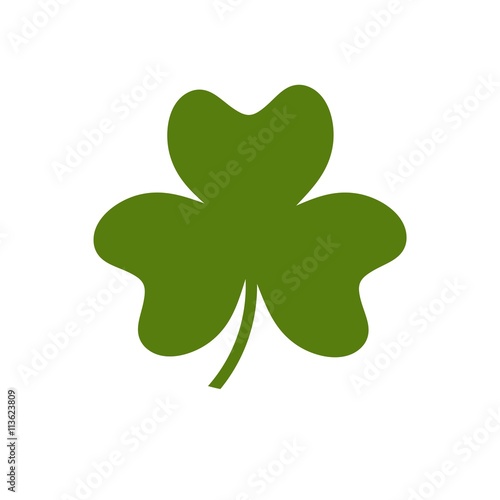 Vector of leaf clover . St Patricks day. Logo for food / trade / traditions / fashion. Other companies. Vector illustration.