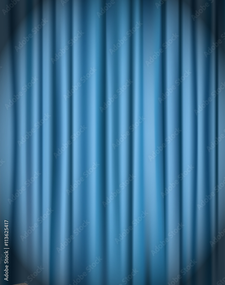 blue curtain background vector illustration blue curtain background vector illustration