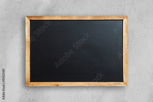 School blackboard,Blackboard on a grunge concrete wall