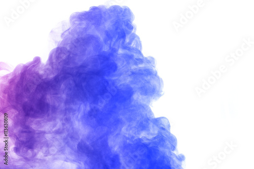 Blue purple water vapor
