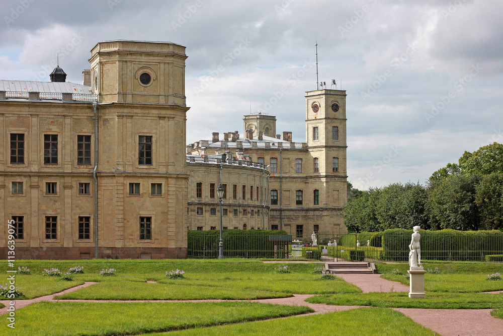 Fototapeta premium The Great Gatchina Palace. Russia