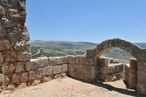 Fototapeta Naklejka Na Ścianę i Meble -  The Nimrod fortress, Golan heights, Israel