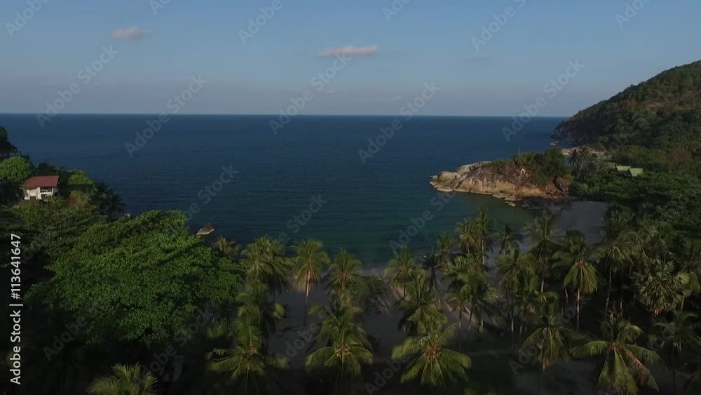 Aerial view of Koh Phangan, Thailand Aerial view of Koh Phangan, Thailand
