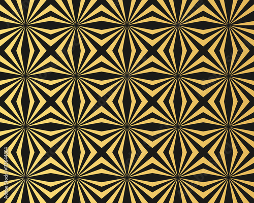 Art Deco seamless vintage wallpaper pattern. Geometric decorativ