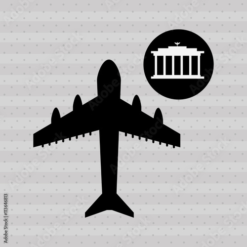 fly around the world design 