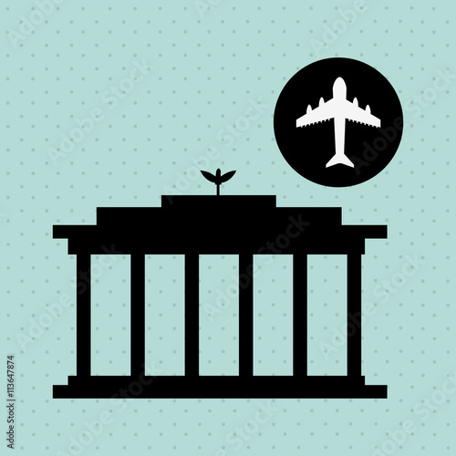 fly around the world design 