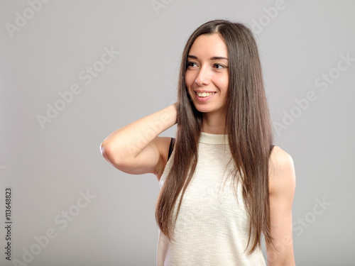 Portrait of a young woman