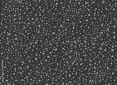 Wallpaper Mural Dots and big splashes on black Torontodigital.ca