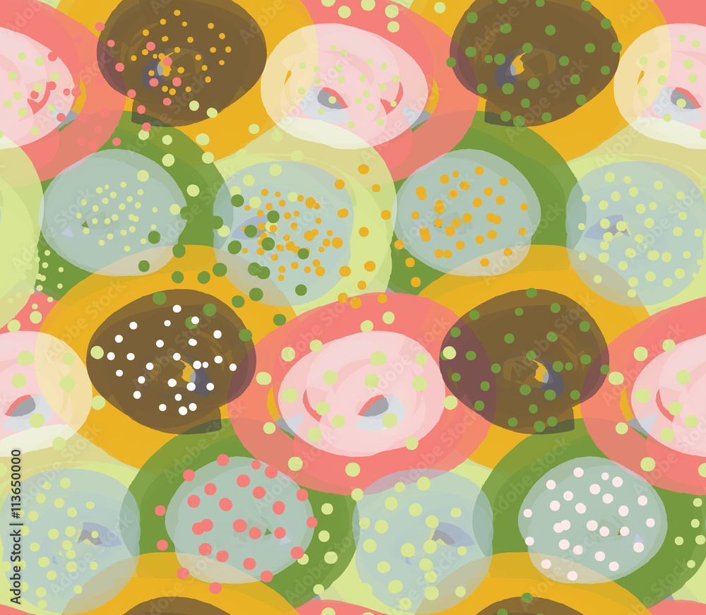 Marker circles green orange and pink Marker circles green orange and pink