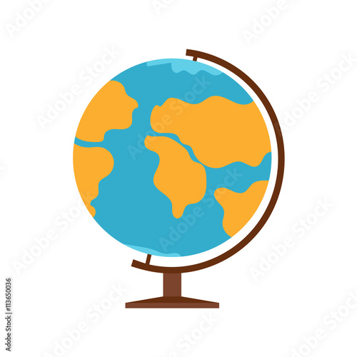 Globe to study geography