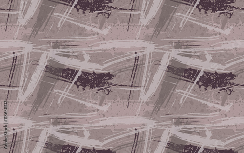 Marker hatched with dry brush light brown