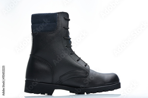 black blue boot