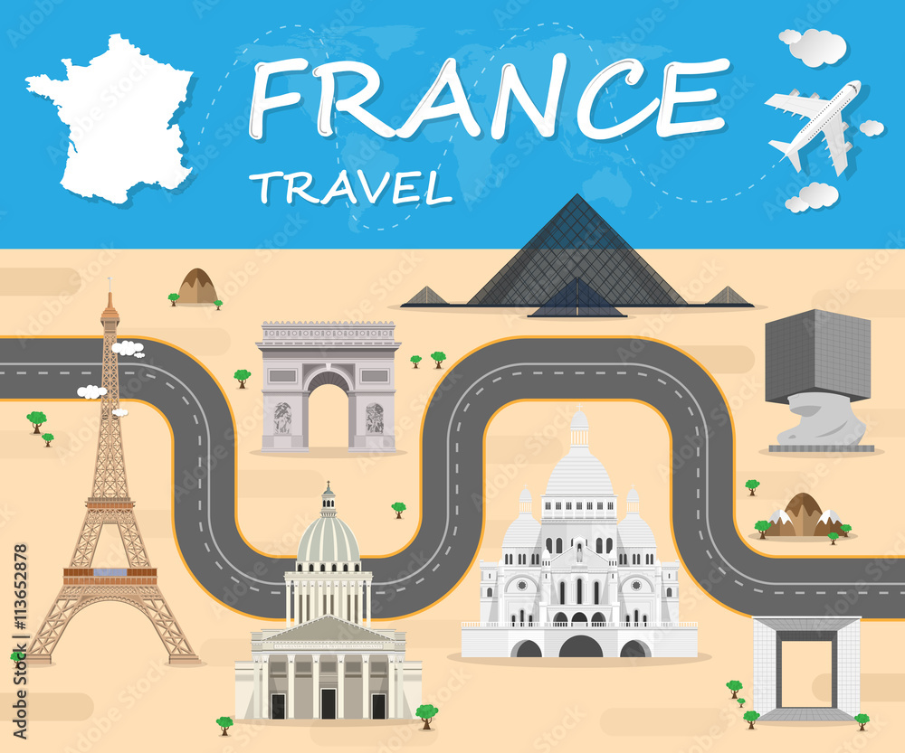france travel Icon. travel Icon Vector. travel Icon Art. travel