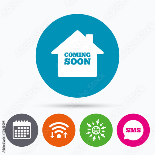Homepage coming soon icon.