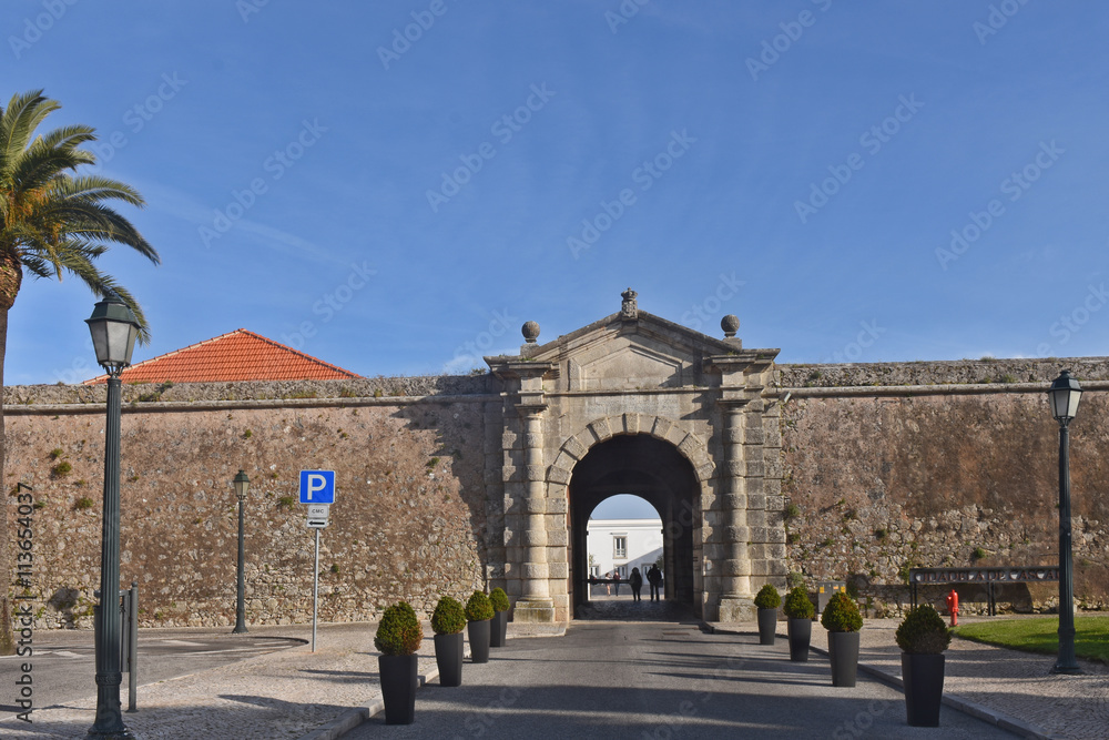 Strength of the coastal town of Cascais in Portugal