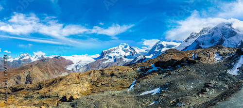 Alps mountain landscape in Switzerland