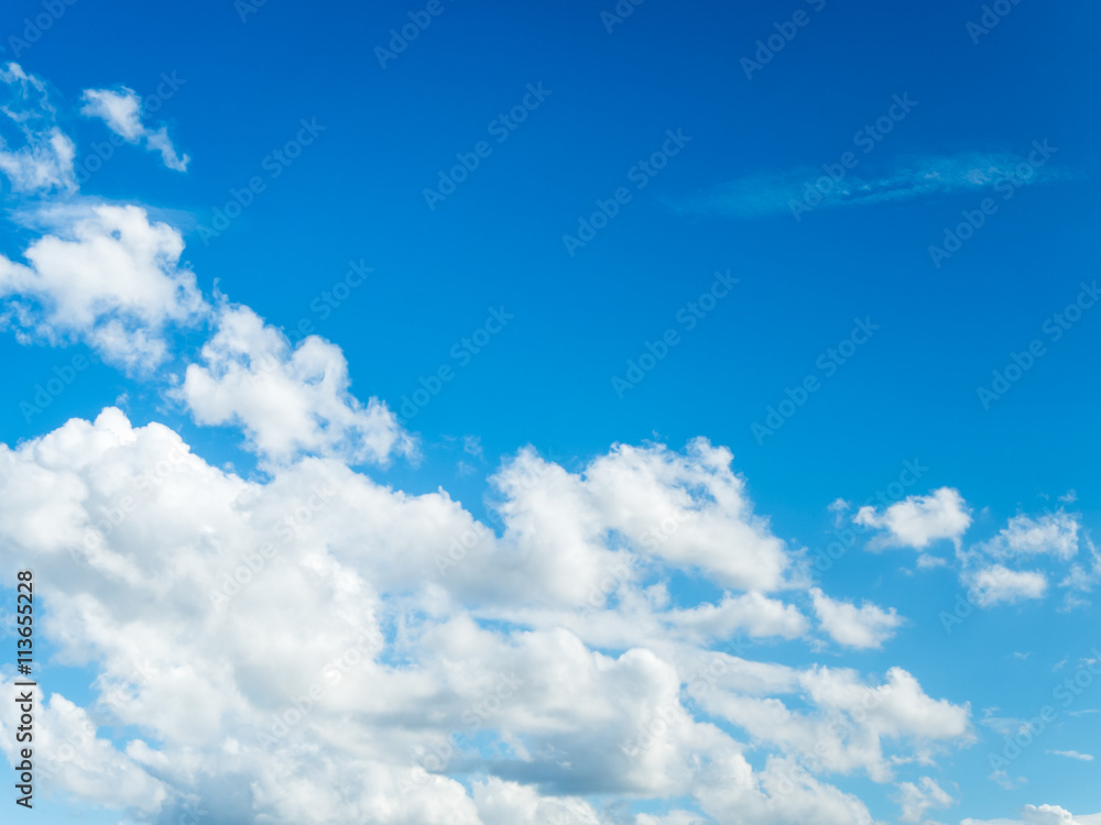 Beautiful blue sky with cloud. Wonder of nature. Beautiful blue sky with cloud. Wonder of nature.