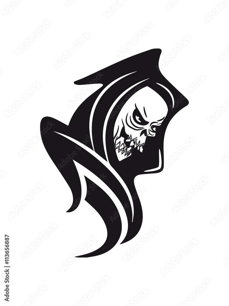 Fototapeta premium Death hooded sweatshirt