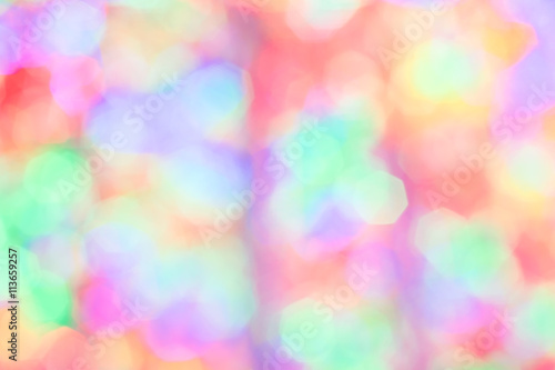 Blurred background, Abstract colorful bokeh light shape