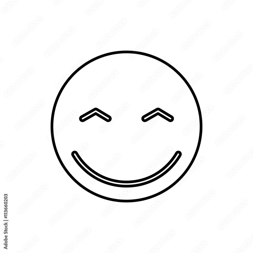 Smiling emoticon with smiling eyes icon Smiling emoticon with smiling eyes icon
