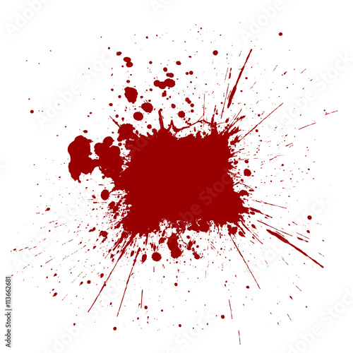 Vector splatter red color background.illustration vector design