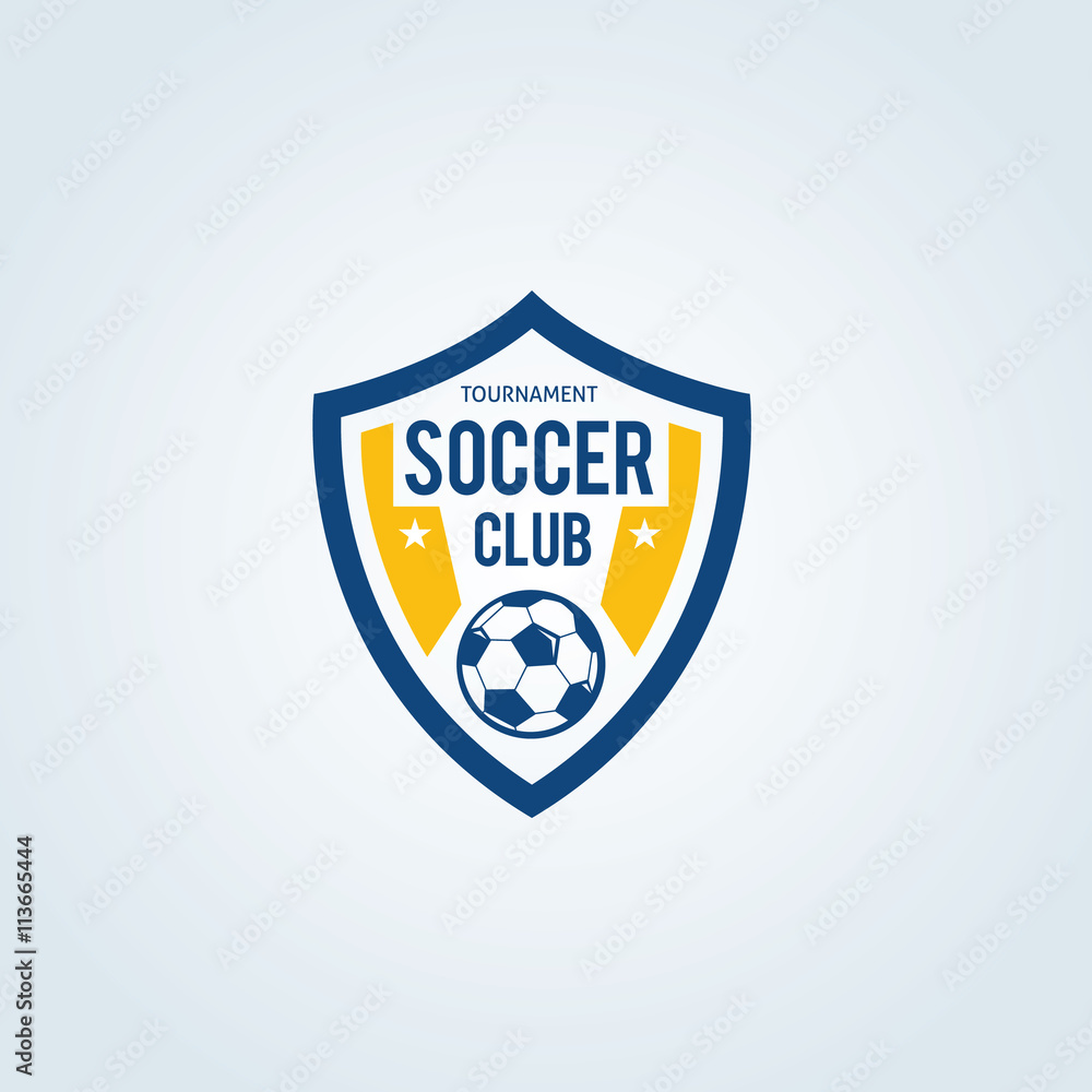Soccer Club logo,soccer logo,Football logo,vector logo template