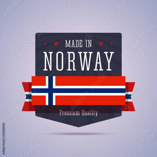 Made in Norway badge.