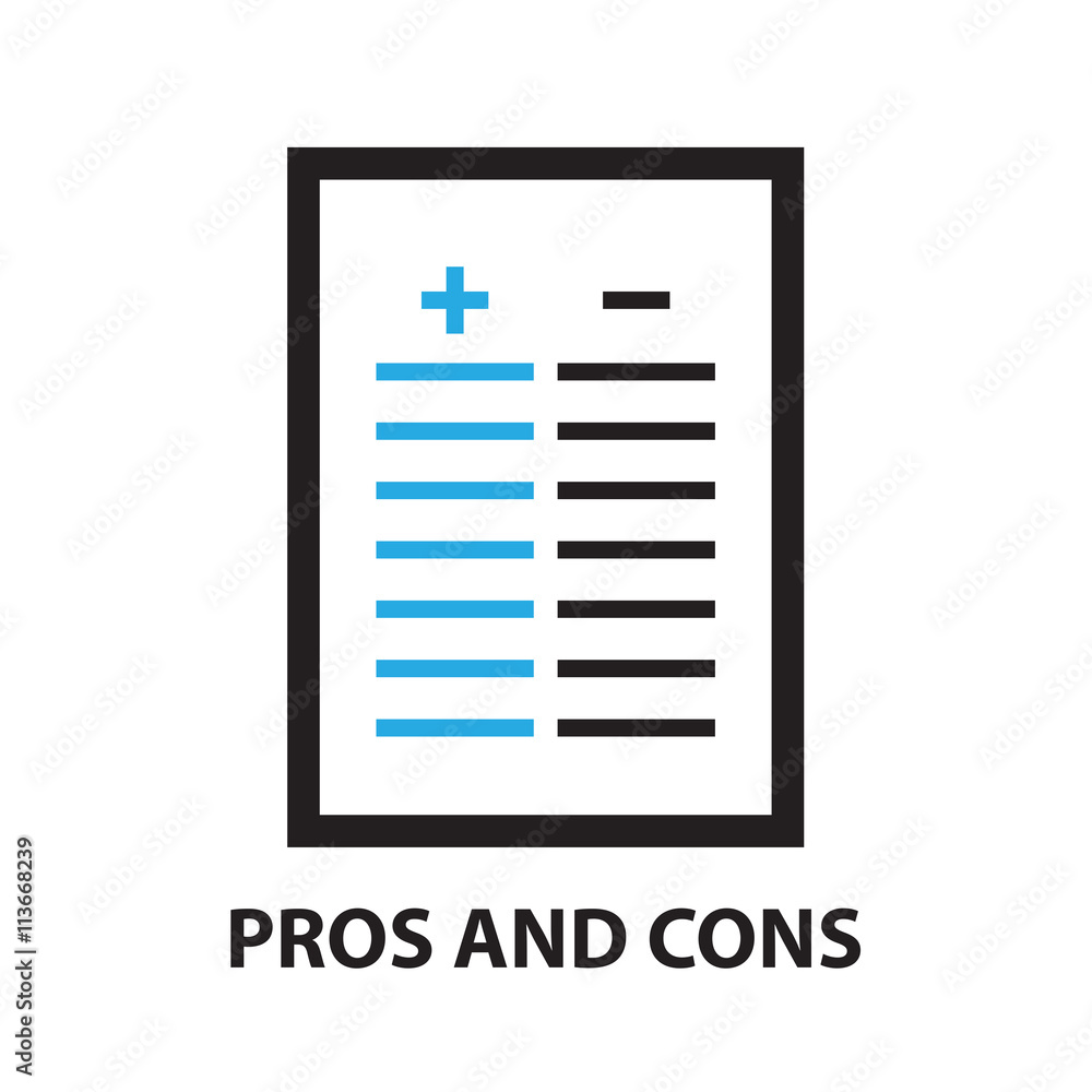 pros and cons ,icon and symbol pros and cons ,icon and symbol