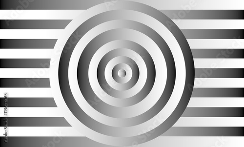 Black and white metal background.