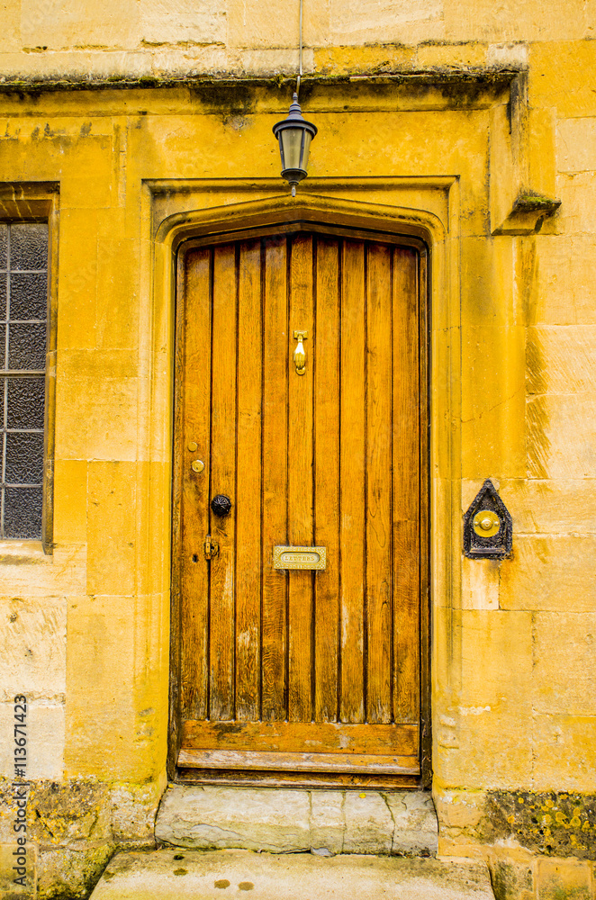 Fototapeta premium cotswold traditional village england uk