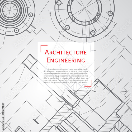 Engineer or architect illustration