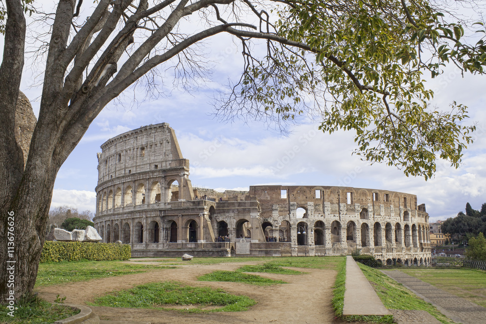 Rome Colosseum in Italy