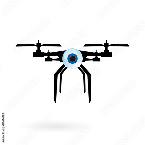 Drone quadcoptère avec caméra