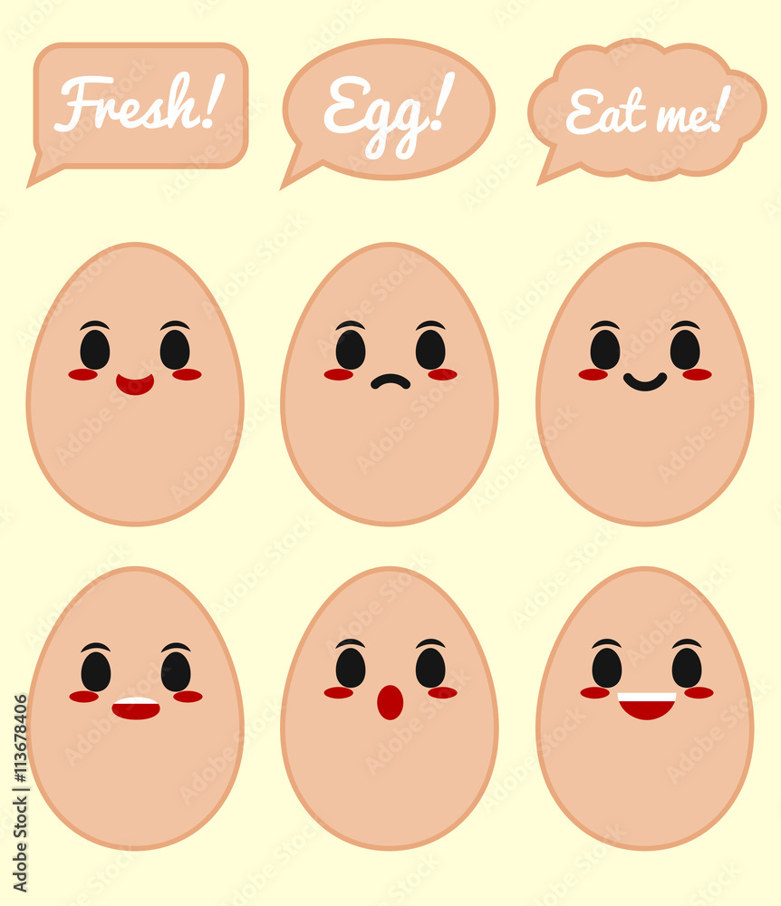 Egg character Egg character