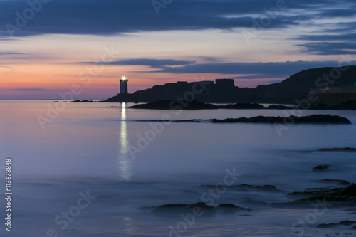 Leuchtturm bei Le Conquet, Bretagne
