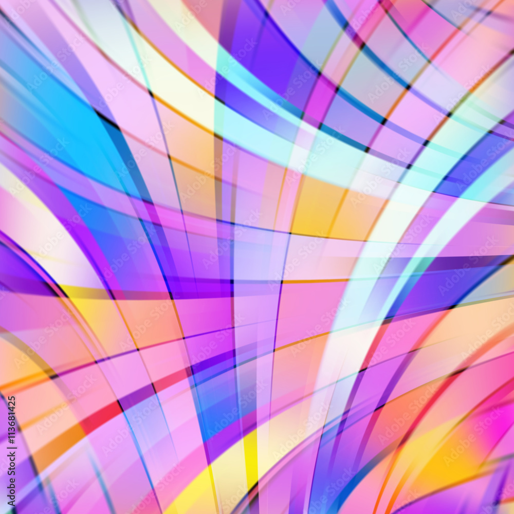 Colorful smooth light lines background Colorful smooth light lines background